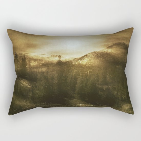 Chasing Light Rectangular Pillow