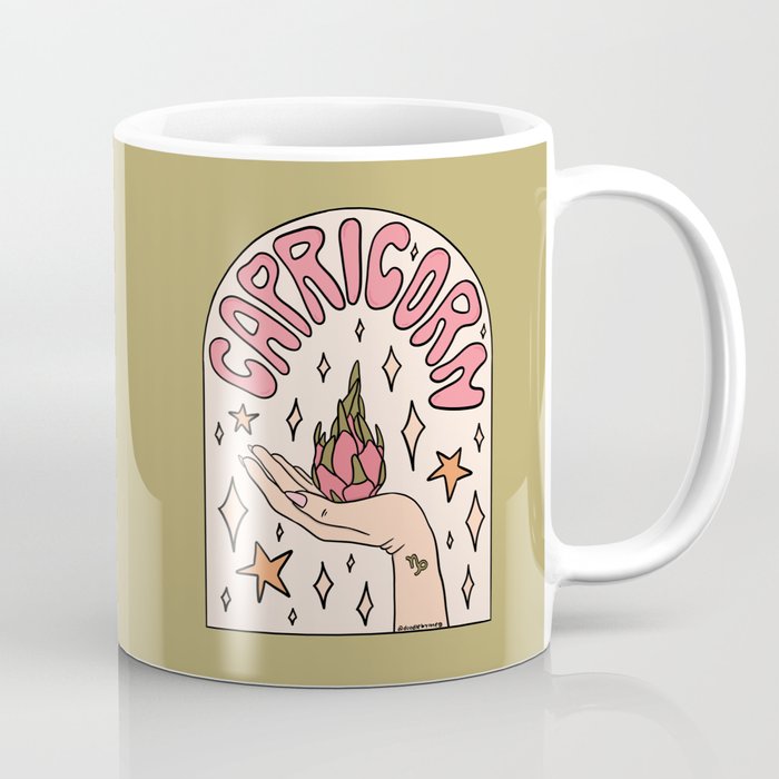 Capricorn Dragonfruit Coffee Mug