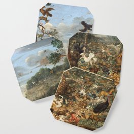 The Earth After The Fall Of Man (1690) Franz Rösel Von Rosenhof Coaster