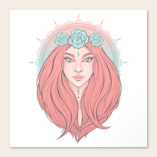 Rose Ivy Canvas Print
