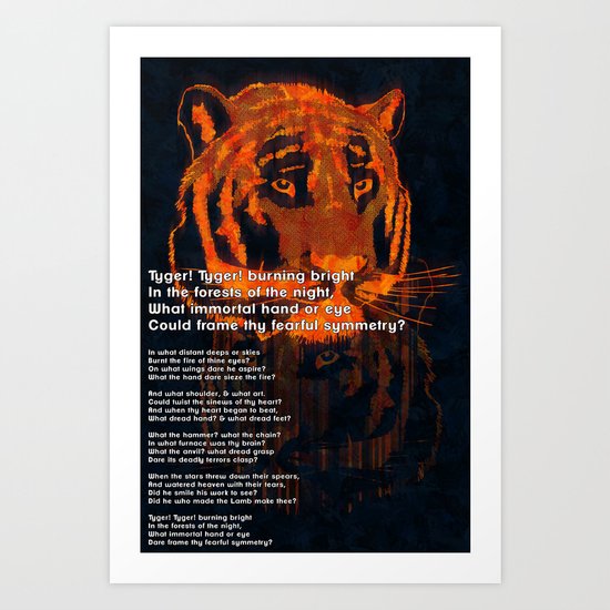 Thy Fearful Symmetry Art Print