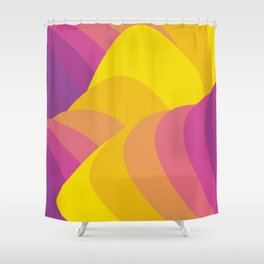 Abstract wallpaper. You can use it as wall decoration of your favorite room. Shower Curtain