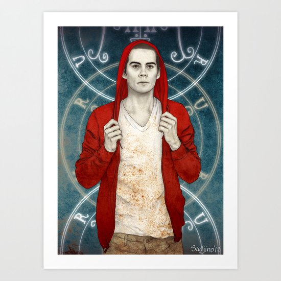 Stiles demon Art Print