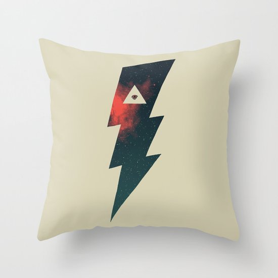Dark Energy Throw Pillow