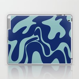 34 Abstract Liquid Swirly Shapes 220725 Valourine Digital Design  Laptop Skin