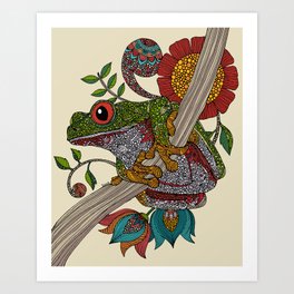 Phileus Frog Art Print