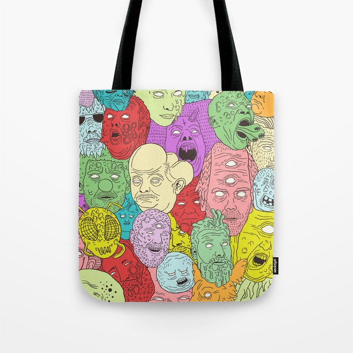 Faces of Math Tote Bag
