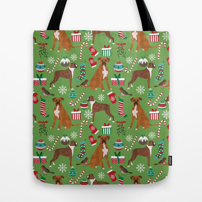 Dog shop christmas bag