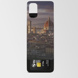 Florence Duomo Cathedral at Sunset Android Card Case