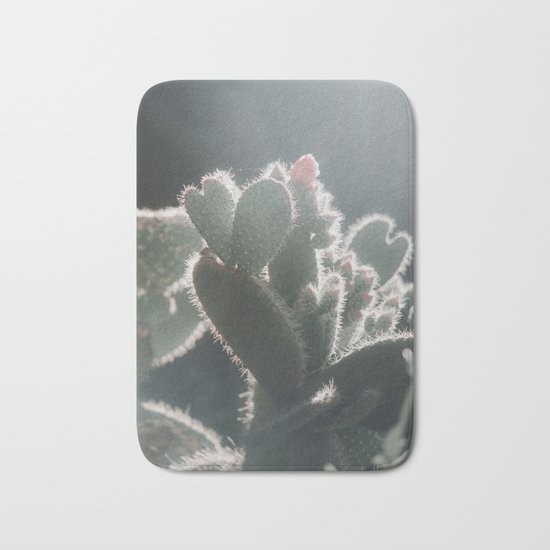 cactus hearts Bath Mat