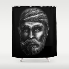 Old Pirate Shower Curtain