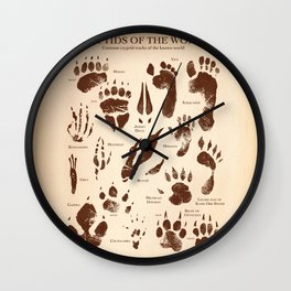 Cryptids of the World Wall Clock