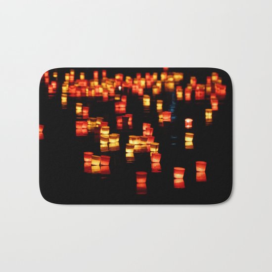 Floating Laterns Bath Mat