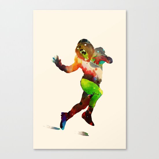 Trophy Pose Canvas Print