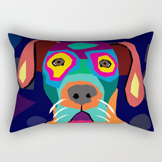 dog Rectangular Pillow