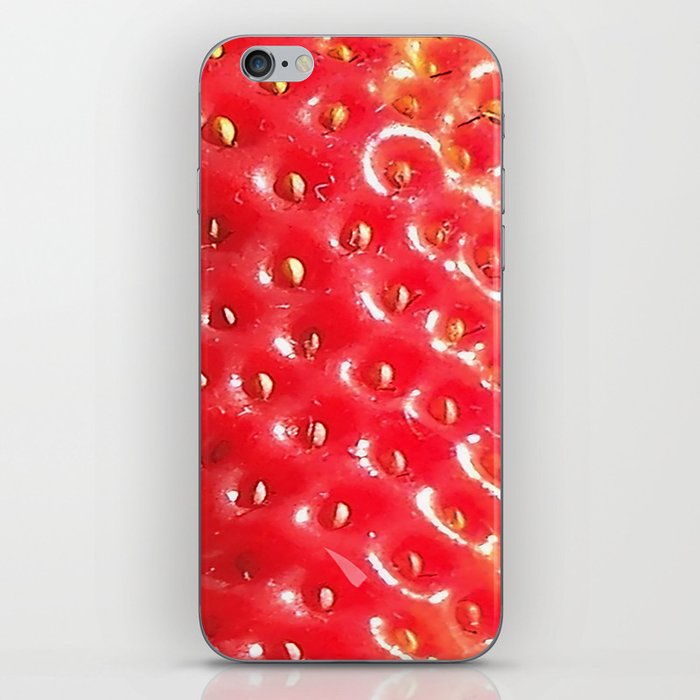 Strawberry Square iPhone Skin
