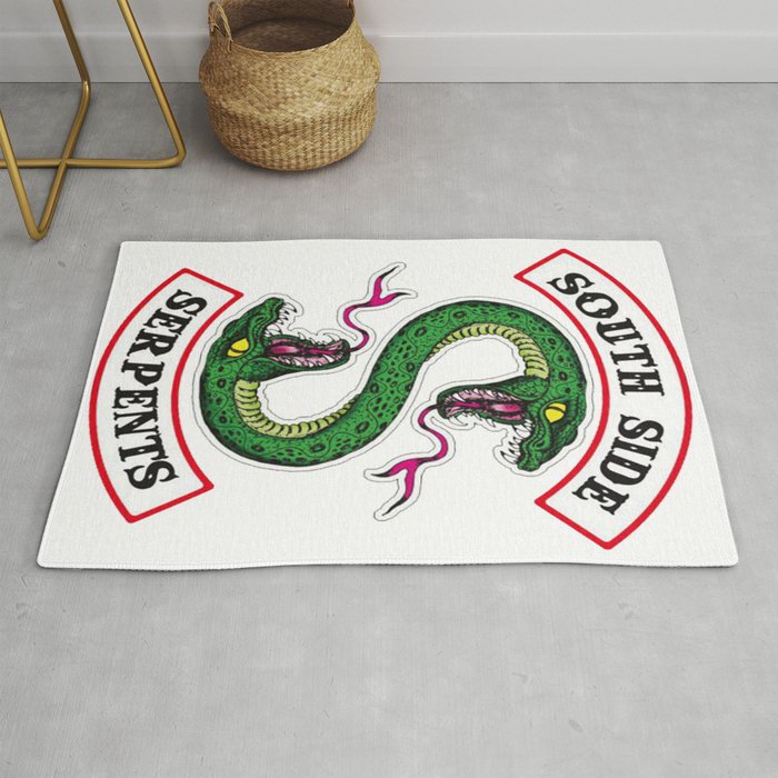 South Side Serpents Riverdale Rug By Nokisdemox Society6