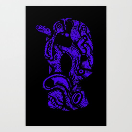 Irradié - the print Art Print