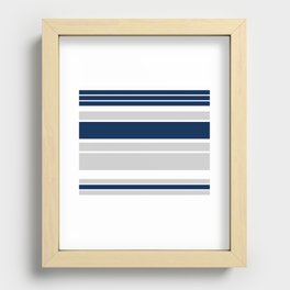 Striped Modern Classic IV Recessed Framed Print