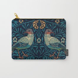 William Morris's Birds famous artwork Carry-All Pouch