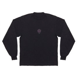 HOLLYHOCK purple solid color Long Sleeve T-shirt