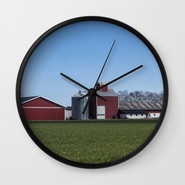Swedish farm Wall Clock