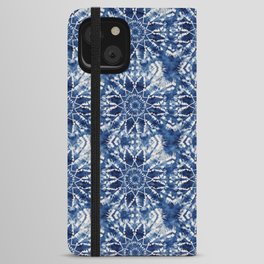 Shibori Pattern iPhone Wallet Case