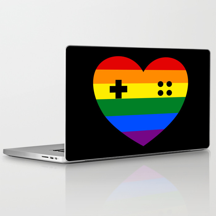 Rainbow Gamer Laptop Ipad Skin By Umeimages Society6