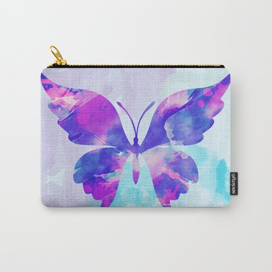 Abstract Butterfly Carry-All Pouch