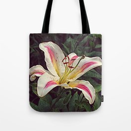 Groovy Lily Tote Bag