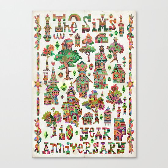 Crystal Hamlet Canvas Print