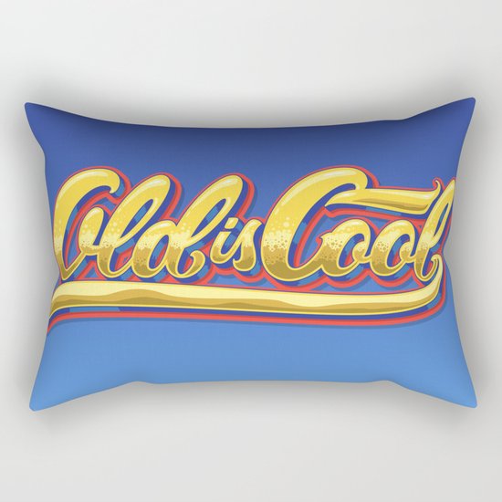 Old is Cool Rectangular Pillow