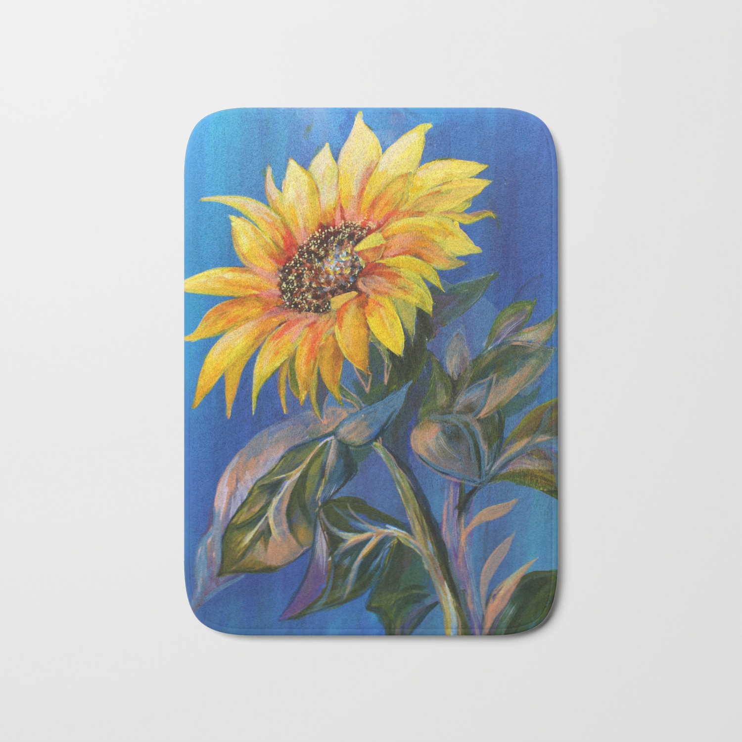 Sun Daisy Bath Mat By Junavee Society6 Sun Daisy Bath Mat By Junavee Society6