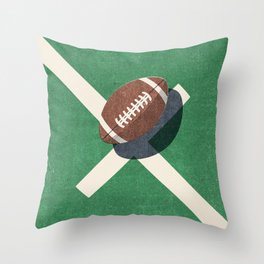 BALLS / American Football Throw Pillow