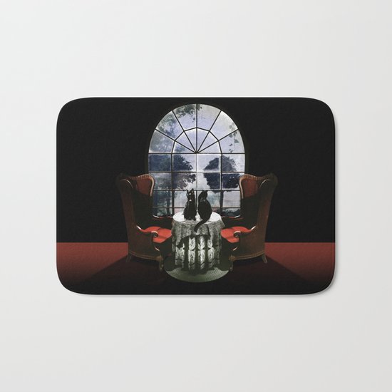Room Skull Bath Mat