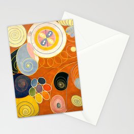 Hilma af Klint "The Ten Largest, No. 03, Youth, Group IV" Stationery Card