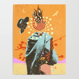 PSYCHEDELIC COWBOY Poster