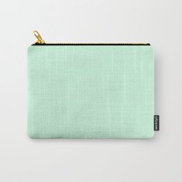 Summermint Pastel Green Mint Carry-All Pouch