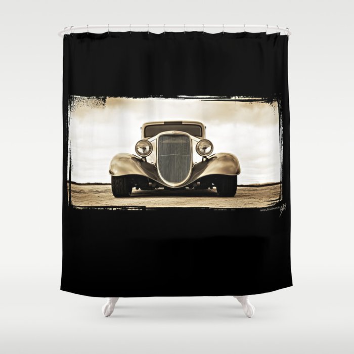 1933 Ford Coupe Shower Curtain
