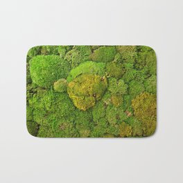 Green moss carpet No2 Bath Mat
