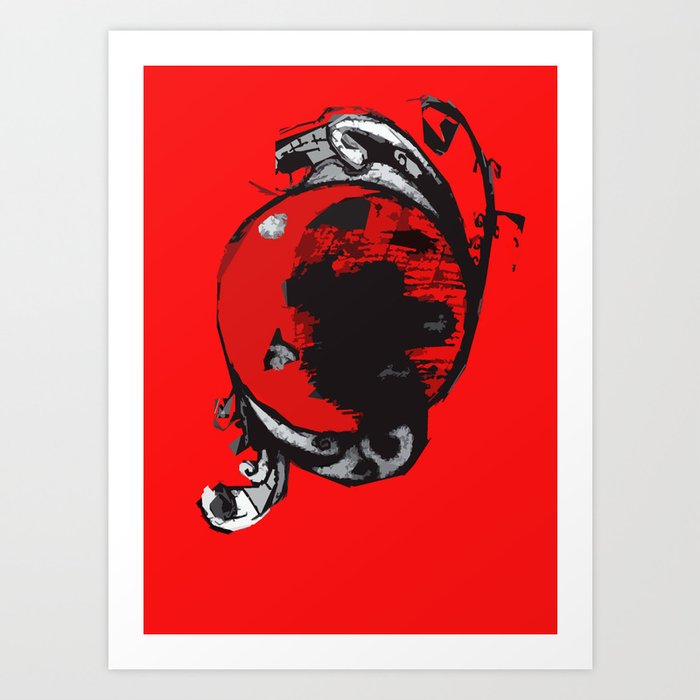 red planet Art Print
