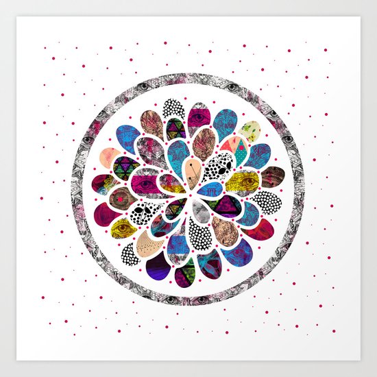Mystic Flower Art Print