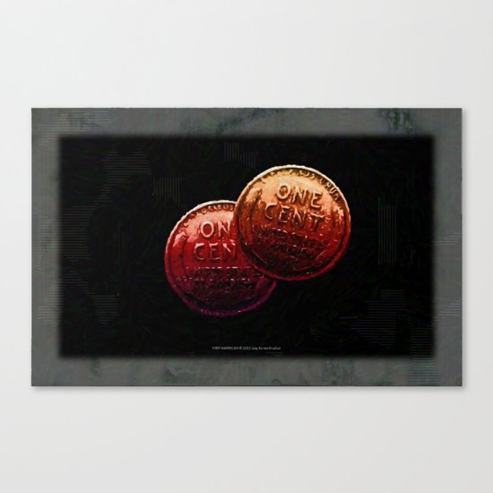 Just My 2 Cents 0008 Canvas Print