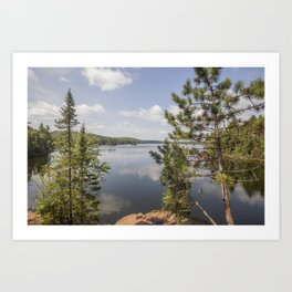 Beth Lake in the Boundary Waters Canoe Area Wilderness Art Print