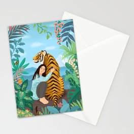 Tiger Stationery Card