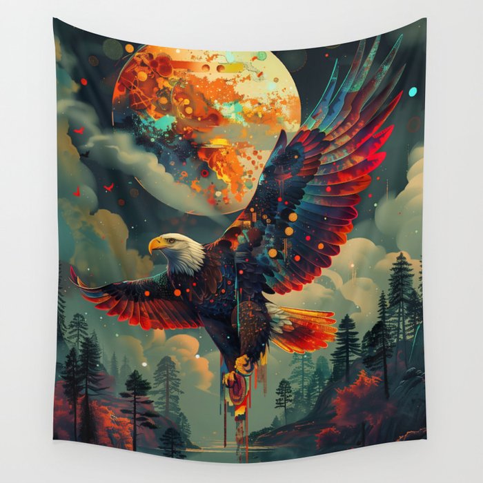 Spirit Eagle Wall Tapestry