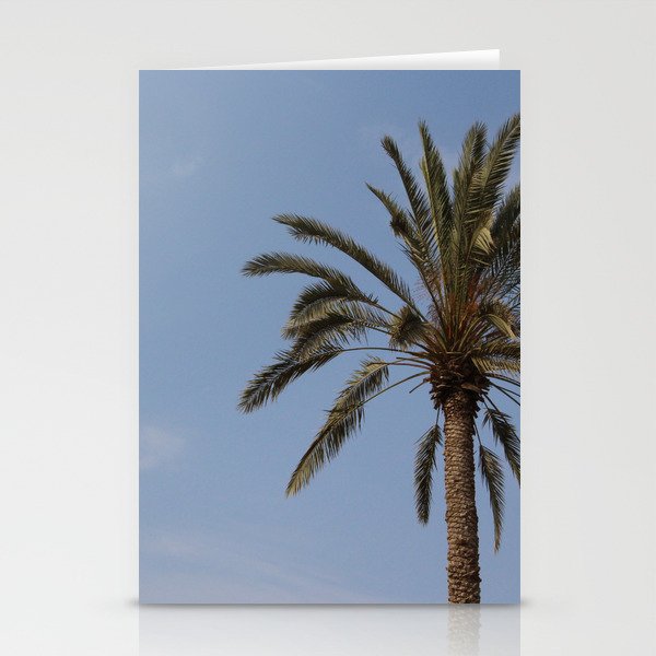 Palm tree overlooking the Yardenit Stationery Cards