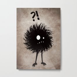 Evil Bug Wondering Metal Print | Graphicdesign, Texture, Gothic, Character, Monster, Evilbug, Creepy, Creature, Weird, Cool 
