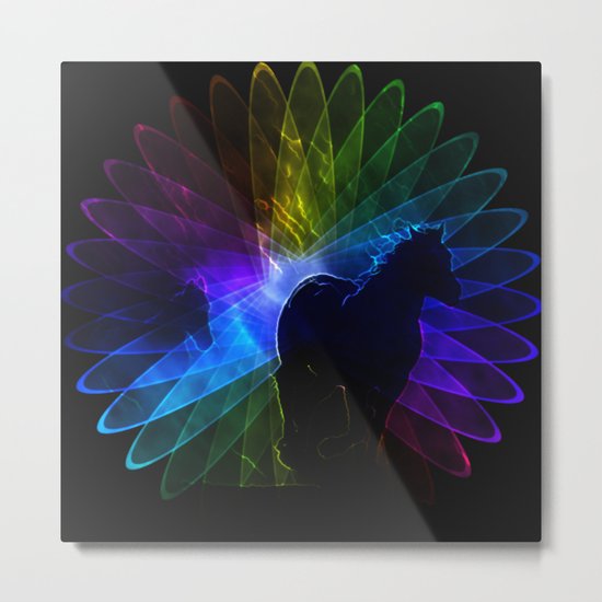 Night Mares Metal Print