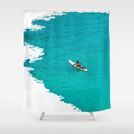 Paddling Out! Shower Curtain